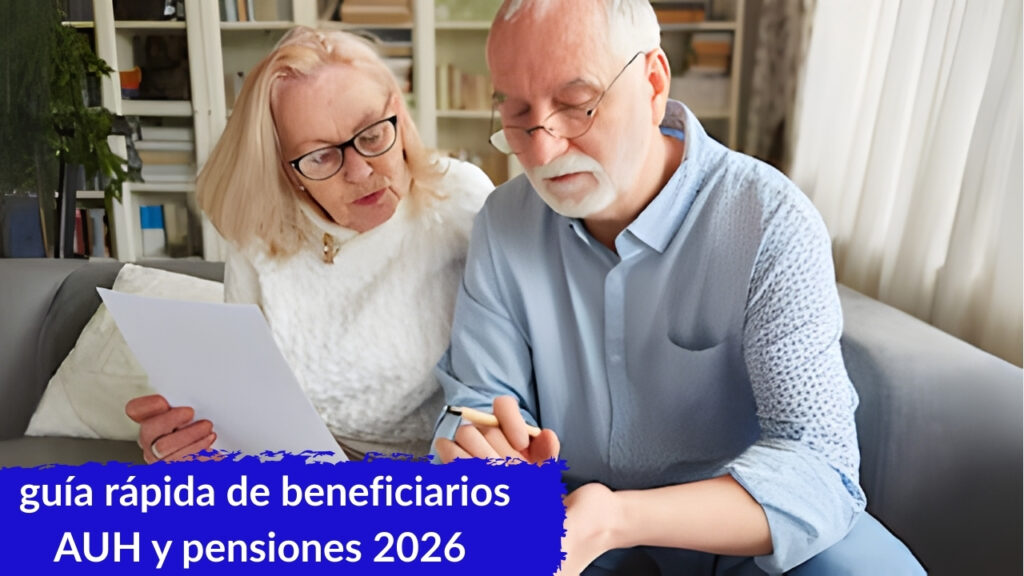Argentina: AUH y pensiones 2026 — guía rápida de beneficiarios, pasos de solicitud y calendario completo