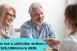 Bono extra febrero 2026: jubilados reciben $25,000, requisitos y fechas de cobro