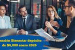 Pensión Bienestar enero 2026: depósito de $6,000, beneficiarios confirmados y calendario oficial