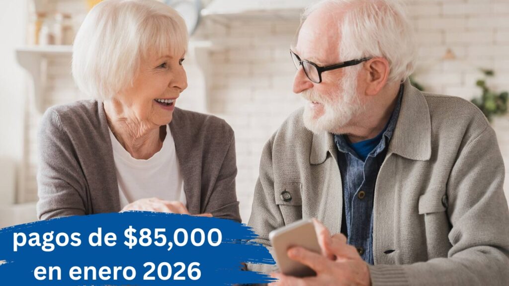 Calendario de Pensiones ANSES: pagos de $85,000 en enero 2026, quién cobra y cómo inscribirse