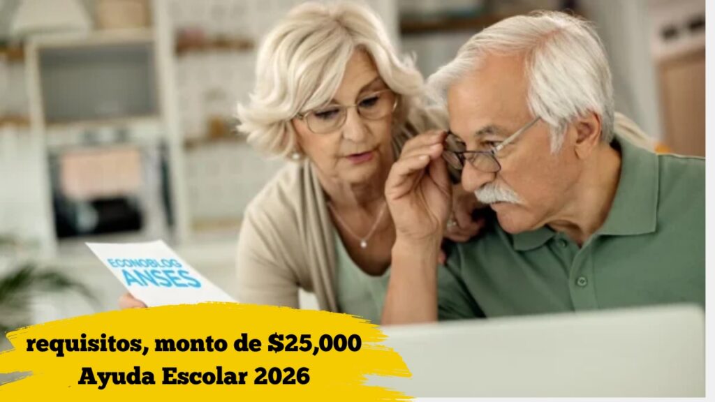 Ayuda Escolar 2026: requisitos, monto de $25,000 y fechas de cobro confirmadas por ANSES