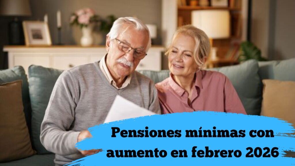 Pensiones mínimas con aumento en febrero 2026: quién califica y cómo solicitar