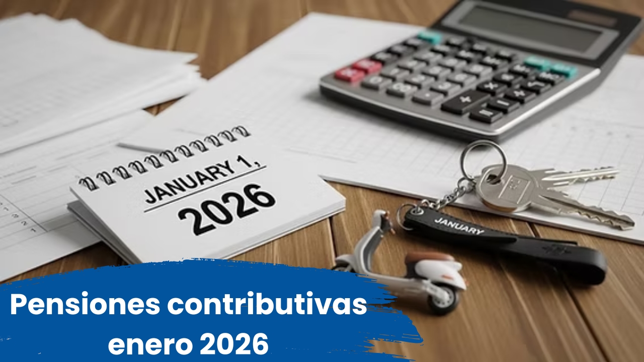 Pensiones contributivas enero 2026: cuánto suben, quién las recibe y fechas de ingreso