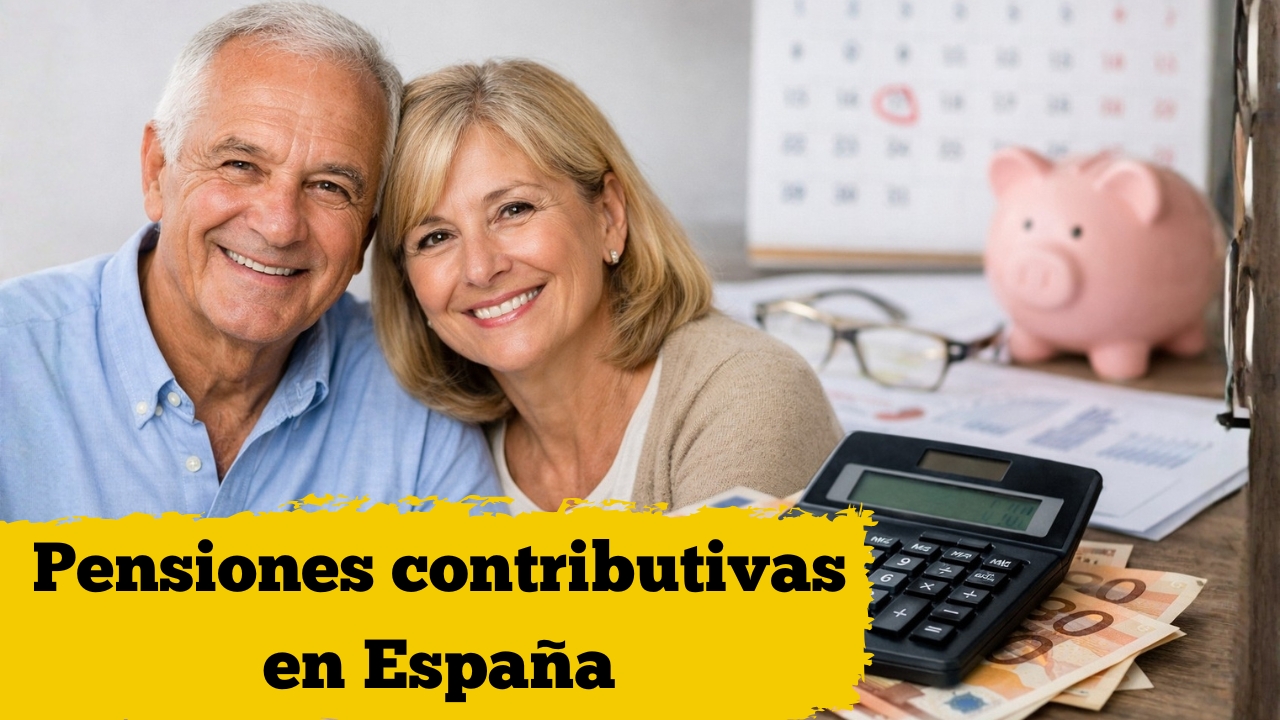 Pensiones contributivas en España: quién recibe el aumento de €1,200 en enero 2026 y cómo solicitarlo