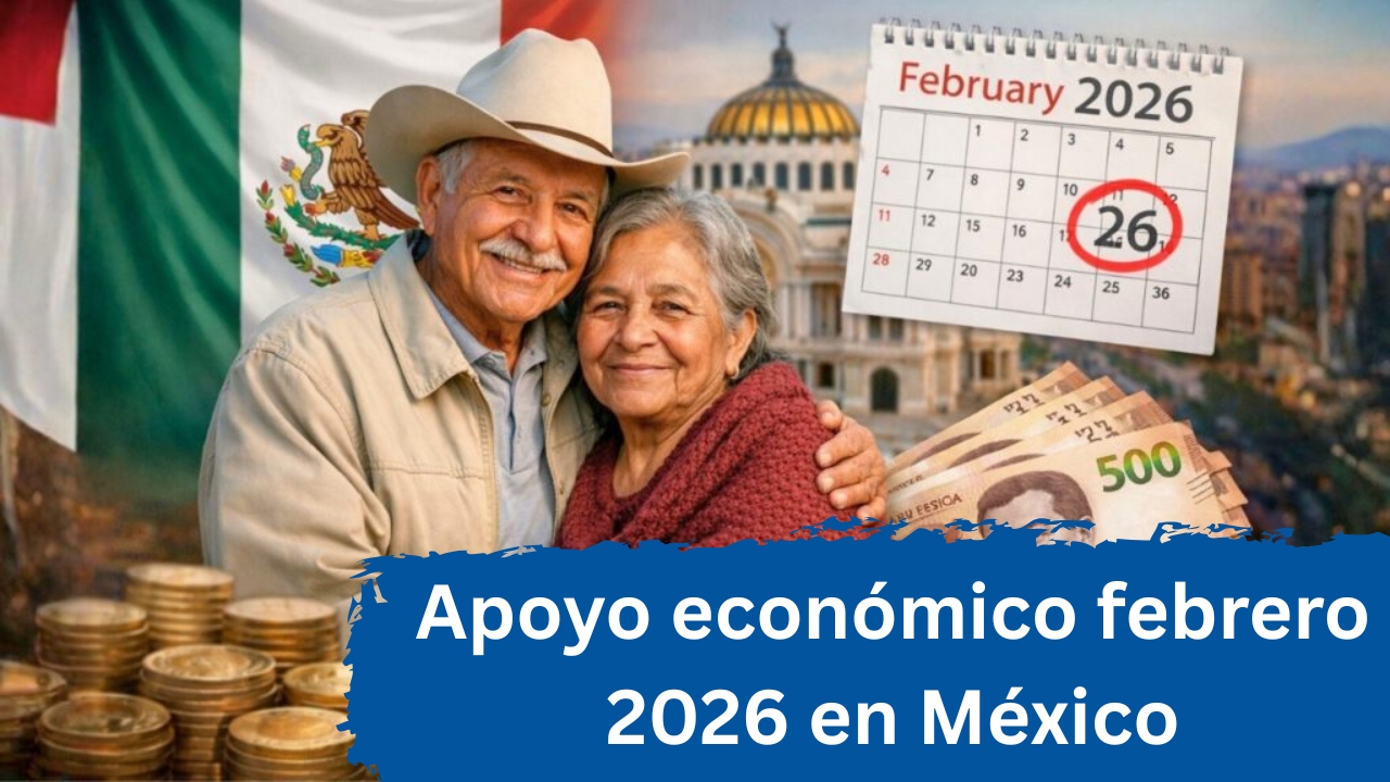 Apoyo económico febrero 2026 en México: quién lo recibe y cómo registrarse en línea