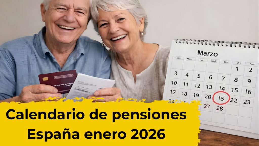 Calendario de pensiones España enero 2026: pagos, beneficiarios y trámites rápidos