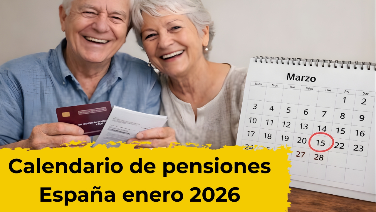 Calendario de pensiones España enero 2026: pagos, beneficiarios y trámites rápidos