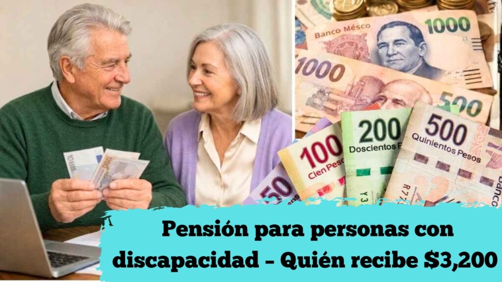 México: Pensión para personas con discapacidad – Quién recibe $3,200 y cómo inscribirse en enero