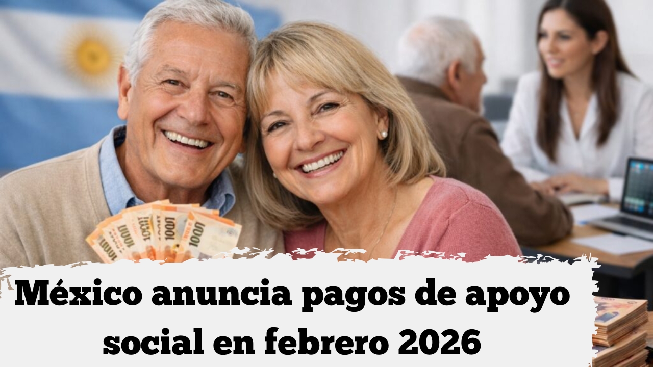 México anuncia pagos de apoyo social en febrero 2026: requisitos y montos actualizados