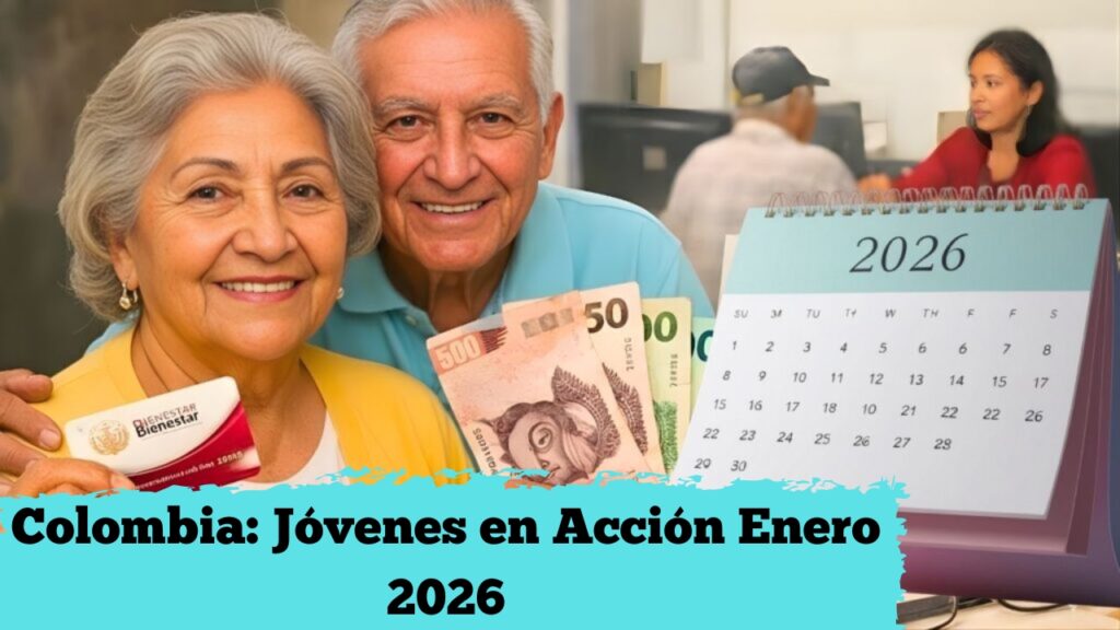 Colombia: Jóvenes en Acción Enero 2026 – Montos de apoyo, inscripción y calendario de pagos